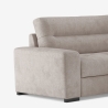 Sofa rozkładana 3-osobowa z prawą rogówką z pojemnikiem, tkanina Kosta Katalog