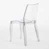 Poliwęglanowe krzesła kuchenne przezroczyste Grand Solneil Design Cena
