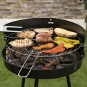 Grill węglowy z regulowanym rusztem okrągły Ø 38cm Grato Sprzedaż