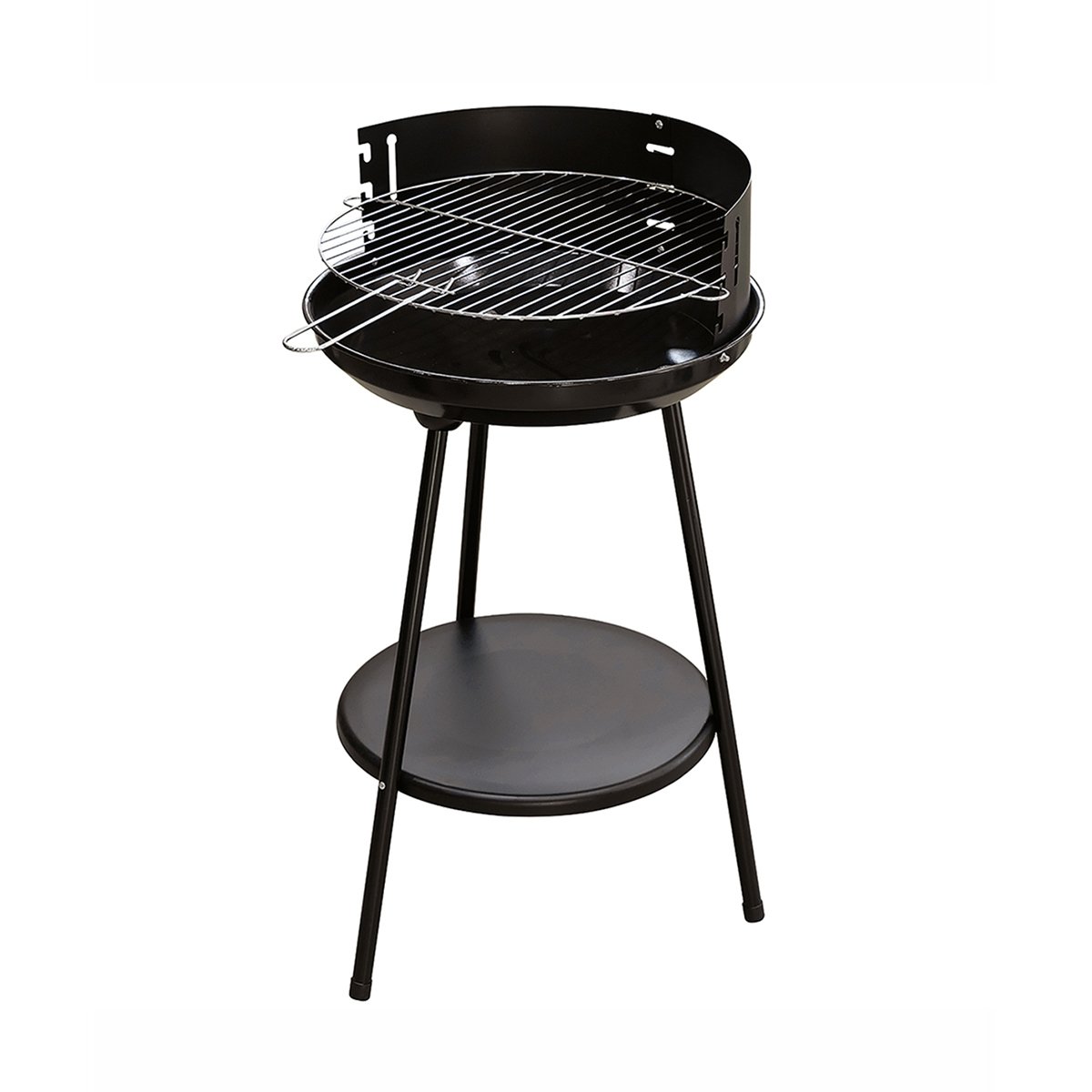 Grill węglowy z regulowanym rusztem okrągły Ø 38cm Grato Promocja Grill węglowy z regulowanym rusztem okrągły Ø 38cm Grato Promocja