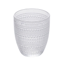 Zestaw 6 szklanek na wodę ze szkła dekoracyjnego 325ml Roma Oferta