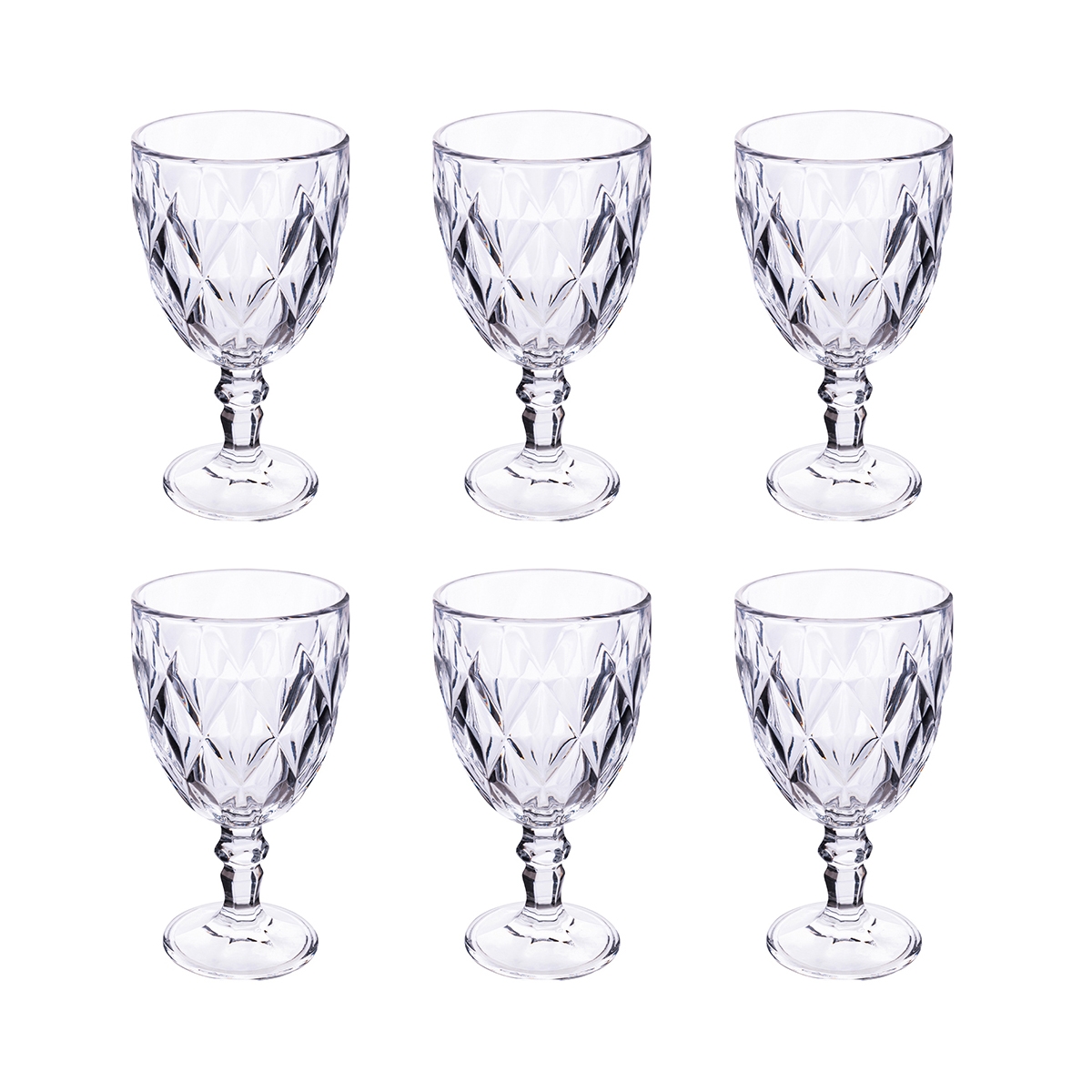 Zestaw 6 kieliszków 340 ml z przezroczystego szkła Elizabeth Promocja Zestaw 6 kieliszków 340 ml z przezroczystego szkła Elizabeth Promocja