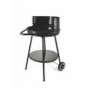 Grill węglowy Pipra okrągły z regulowanym rusztem Ø 48cm i kółkami Sprzedaż