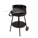 Grill węglowy Pipra okrągły z regulowanym rusztem Ø 48cm i kółkami Promocja