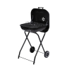 Grill węglowy bbq na kółkach z pokrywą 49x83x47 cm Toska Promocja