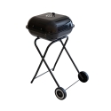 Grill węglowy bbq na kółkach z pokrywą 49x83x47 cm Toska Katalog
