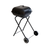 Grill węglowy bbq na kółkach z pokrywą 49x83x47 cm Toska Katalog
