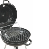 Grill węglowy okrągły Ø57x90cm z pokrywą i kołami Seara Wybór