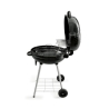 Grill węglowy okrągły Ø57x90cm z pokrywą i kołami Seara Cechy