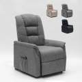 Elektryczny fotel relaksacyjny z kółkami dla osób starszych Emma Promocja
