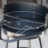 Grill węglowy Pipra okrągły z regulowanym rusztem Ø 48cm i kółkami Stan Magazynowy