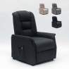 Elektryczny fotel relaksacyjny z kółkami dla osób starszych Emma Koszt