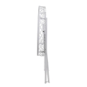 Szary wazon porcelanowy do roślin Ø10x16h Artemide Spicchio Katalog