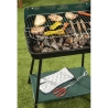 Grill węglowy z regulowanym rusztem 58x38xh82cm Grilza Oferta