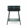 Grill węglowy z regulowanym rusztem 58x38xh82cm Grilza Katalog