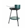 Grill węglowy okrągły z regulowaną wysokością rusztu Ø 42 cm Zafro Stan Magazynowy