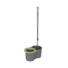 Obrotowy mop do podłóg z okrągłym frędzlem, wiadro 16l Super Mop 