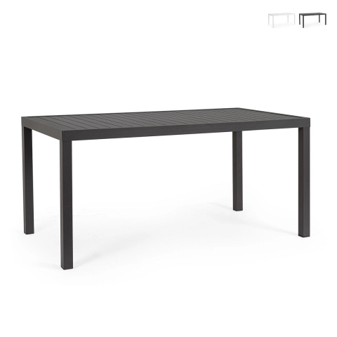 Stół ogrodowy prostokątny 150x80 z aluminium Bizzotto Hilde Promocja