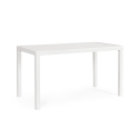 Nowoczesny stół ogrodowy prostokątny 130x68 cm z aluminium Bizzotto Hilde Rabaty