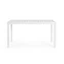 Nowoczesny stół ogrodowy prostokątny 130x68 cm z aluminium Bizzotto Hilde Katalog