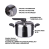 Szybkowar 5L ze stali nierdzewnej na indukcję Nabo Model