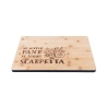 Deska do krojenia z drewna 39x28cm Si scrive pane, si legge scarpetta Oferta