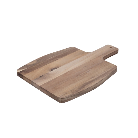 Deska do krojenia duża z drewna akacjowego z uchwytem 40x27x1,5 cm Fiskar Promocja