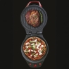Piec do pizzy i grill z podwójną nieprzywierającą płytą 1200W Mamy Cechy
