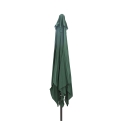 Parasol ogrodowy z centralnym masztem 3x3 stalowy Cuba 