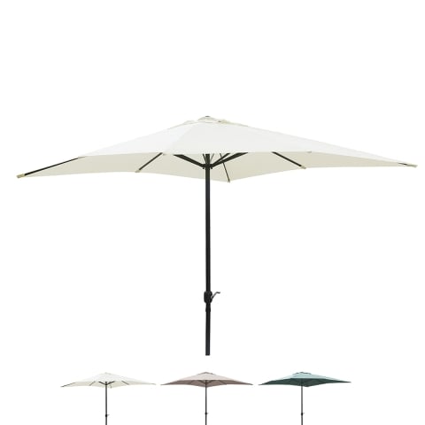 Parasol ogrodowy z centralnym masztem 3x3 stalowy Cuba Promocja