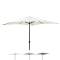 Parasol ogrodowy z centralnym masztem 3x3 stalowy Cuba Promocja