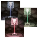 Lampa dotykowa RGB ładowalna pilotem i 4 funkcje Diamond Palace Katalog