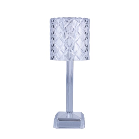 Lampa stołowa dotykowa, ładowalna, 3 regulowane światła Diamond Palace Promocja