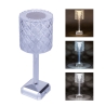 Lampa stołowa dotykowa, ładowalna, 3 regulowane światła Diamond Palace Oferta