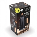 Kawiarka moka 4 filiżanki aluminiowa czarna uchwyt drewniany Industry Oferta