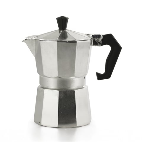 Tradycyjna kawiarka moka do kawy 2 filiżanki z aluminium Morning Promocja