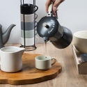 Kawiarka 6 filiżanek moka do kawy z uchwytem imitującym drewno Buon Caffè Sprzedaż