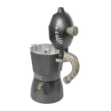 Kawiarka 6 filiżanek moka do kawy z uchwytem imitującym drewno Buon Caffè Oferta