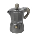 Kawiarka aluminiowa 3 filiżanki z rączką imitującą drewno Buon Caffè Promocja