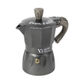 Kawiarka na 2 filiżanki z aluminium z uchwytem w efekcie drewna Buon Caffè Promocja