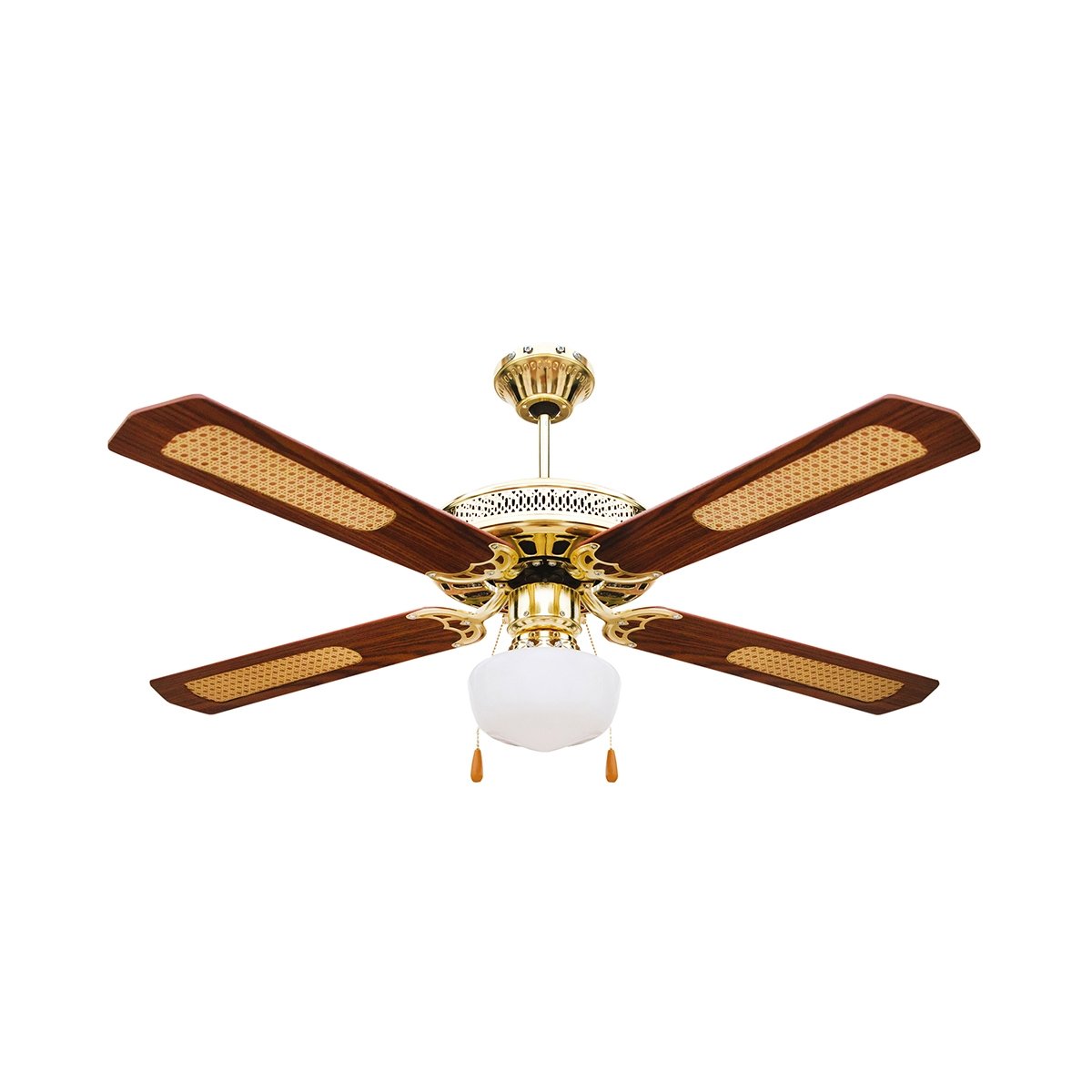 Wentylator sufitowy 4-łopatkowy z oświetleniem i funkcją rewersu 70W Windy Promocja Wentylator sufitowy 4-łopatkowy z oświetleniem i funkcją rewersu 70W Windy Promocja