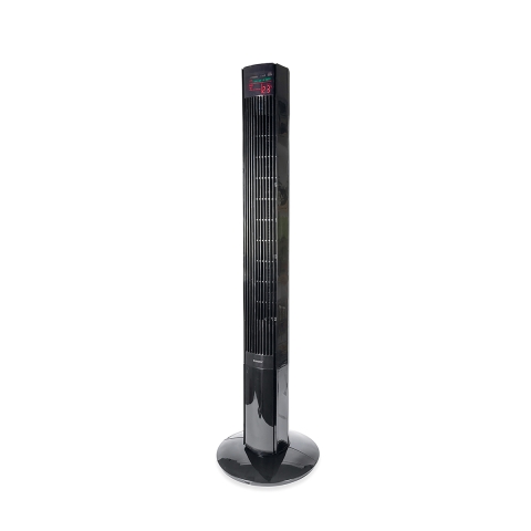 Cichy wentylator kolumnowy z pilotem i timerem 55W Obelisk Promocja