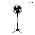 Wentylator stojący z bazą krzyżową, 3 prędkości, 45 W, 133 cm ArticFresh Promocja