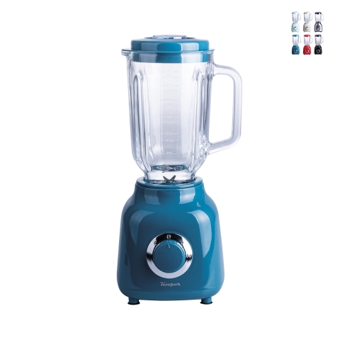 Blender elektryczny 500W szklany dzbanek 1,5l ostrza ze stali nierdzewnej Dari Promocja