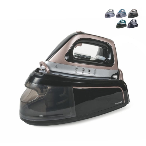 Żelazko z generatorem pary 2400W, ceramiczna stopa Skyfall Vapor Promocja
