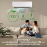 Klimatyzator 9000 BTU WiFi z pompą ciepła i inwerterem Aero Stan Magazynowy