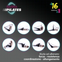 Wielofunkcyjny drążek do pilates i jogi z elastycznymi pasami Tera Rabaty