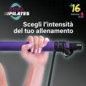 Wielofunkcyjny drążek do pilates i jogi z elastycznymi pasami Tera Katalog