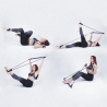 Wielofunkcyjny drążek do pilates i jogi z elastycznymi pasami Tera Sprzedaż