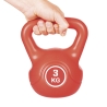 Kettlebell 3 kg antypoślizgowy do ćwiczeń wzmacniających Makro Oferta